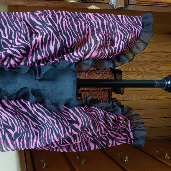 Indulgence Animal Print Bra Top Nightie 2X/40 NWOT - Picture 4 of 14